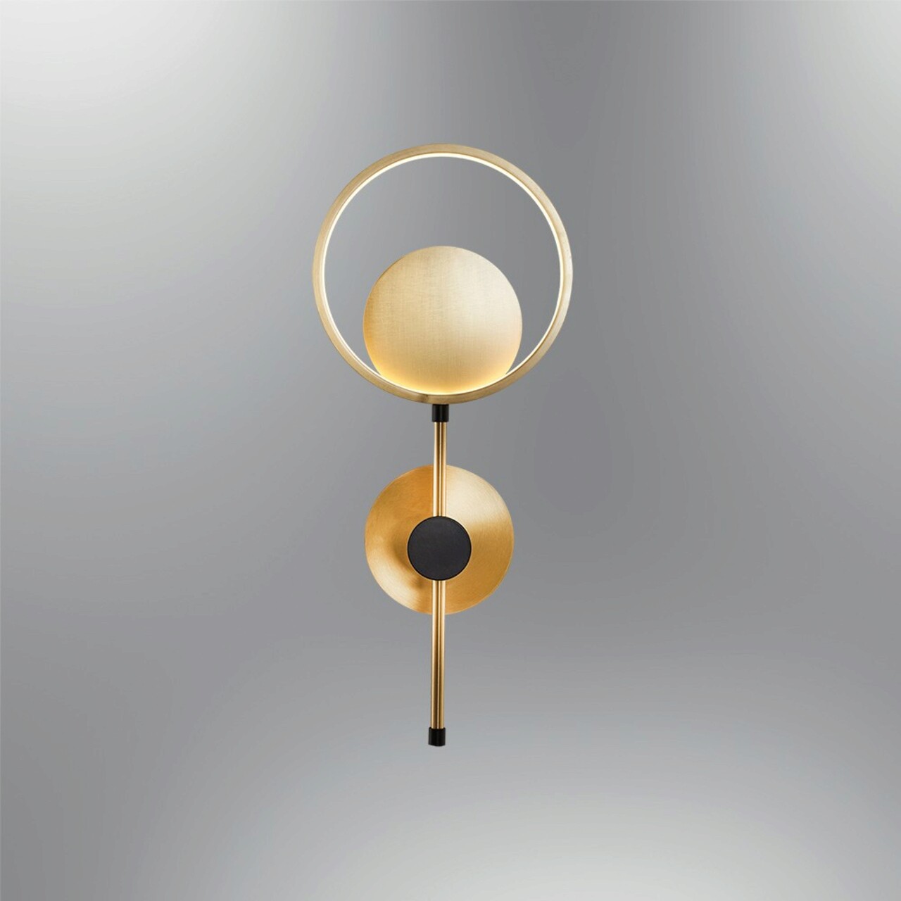 Aplica de perete, Opviq, 414LRC1226, Maro antichizat - imagine 7